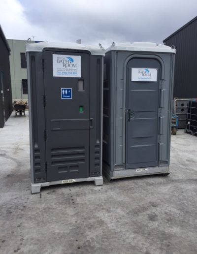 portable shower and toilet combo hire